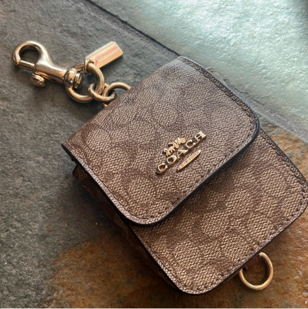 Coach Bag Charm Case